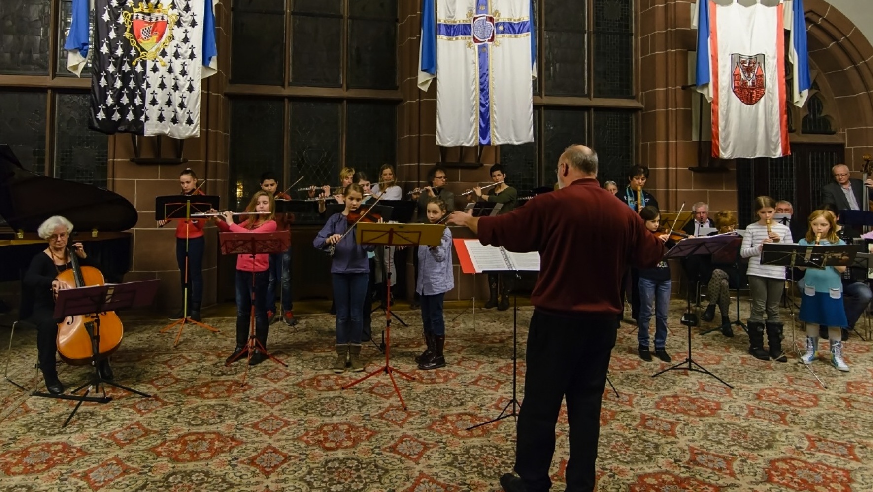 Konzert Kunterbunt Dezember 2014 (Foto: Jean M. Laffitau)