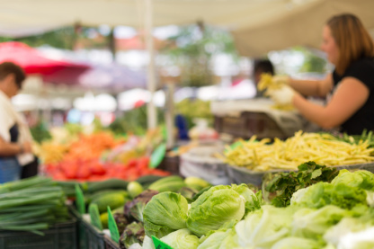 Wochenmarkt. Foto: kasto, Fotolia.com