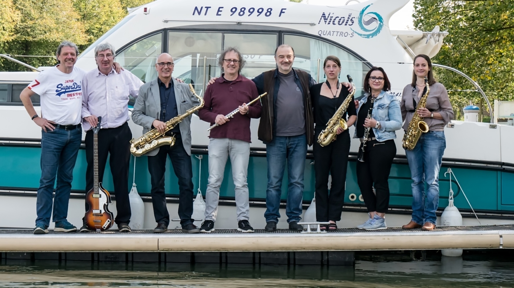 Die Sessionband des Fördervereins (Foto: Jean M. Laffitau)