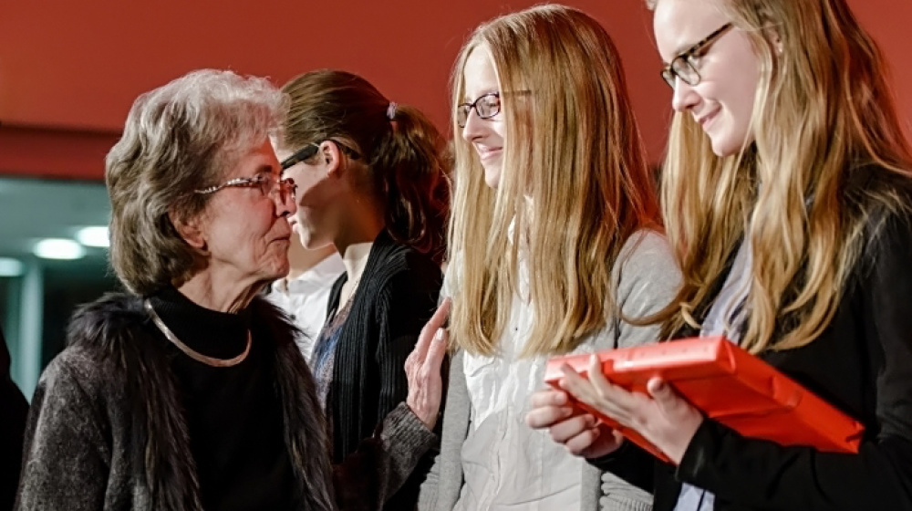 Stifterin Dr. Monika Meisch (Foto: Jean M. Laffitau)