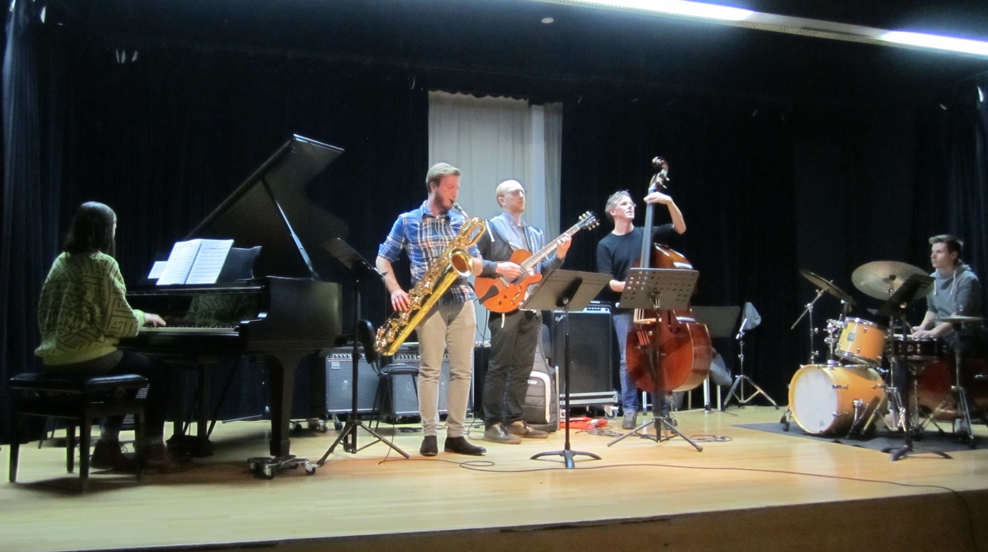 Combo-Session in der HfM (Foto: A. Raetzer)