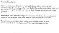 Teilnehmer-Statements Mein Instrument und ich 2022