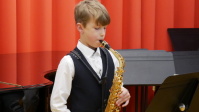 Saxophonist bei Mein Instrument und ich 2024